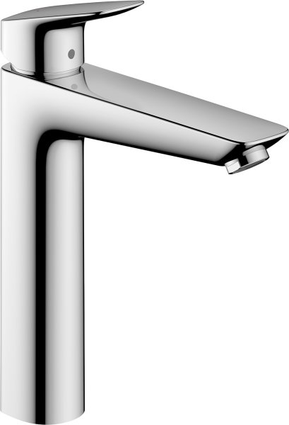 Hansgrohe Logis Single Lever Basin Mixer 190 with 2 Flow Rates & Pop-Up Waste