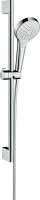 Hansgrohe Croma Select S Shower Set 110 Vario with Shower Rail 65cm - White/Chrome