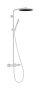 Hansgrohe Pulsify S Puro Showerpipe 260 1jet with Ecostat Fine - Matt White