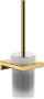 Hansgrohe Addstoris Toilet Brush Holder Wall-Mounted - Polished Gold-Optic