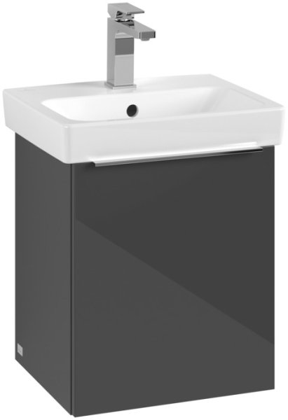 Villeroy & Boch Architectura 400 x 470mm 1 Drawer Vanity Unit - Grey