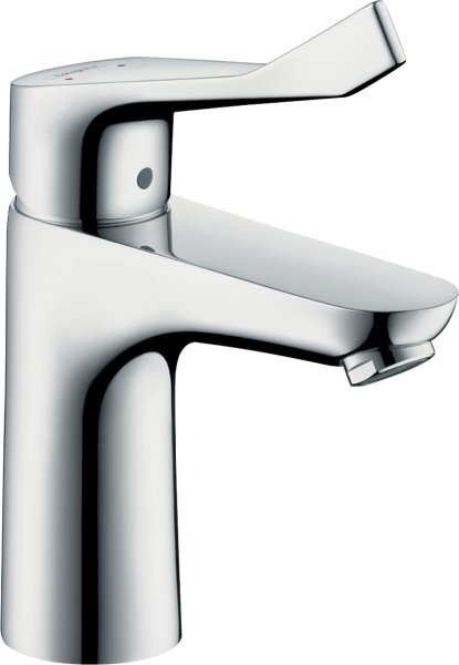 Hansgrohe Focus Single Lever Basin Mixer 100 with Extra Long Handle