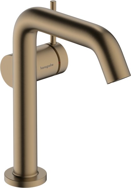 Hansgrohe Tecturis S Single Lever Basin Mixer 150 Fine Coolstart Ecosmart+ without Waste Set - Brushed Bronze