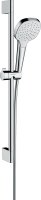 Hansgrohe Croma Select E Shower Set 110 1jet with Shower Rail 65cm - White/Chrome