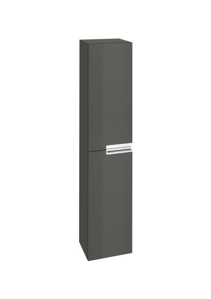 Roca Victoria-N Reversible Column Unit - Gloss Anthracite Grey