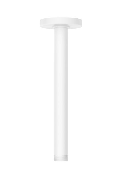 Roca Rainsense 200mm Straight Ceiling Arm for Shower Head - White