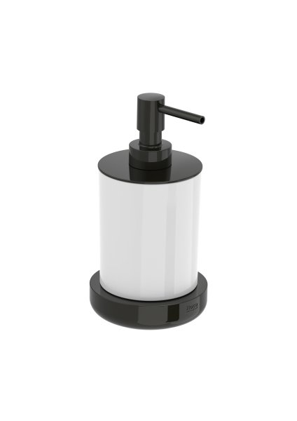 Roca Tempo Over Countertop Soap Dispenser - Titanium Black