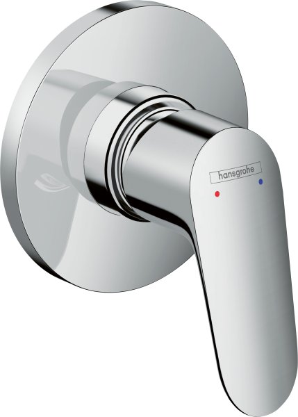 Hansgrohe Focus Single Lever Shower Mixer for Concealed Installation - Chrome