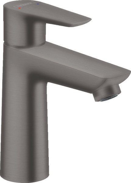 Hansgrohe Talis E Single Lever Basin Mixer 110 without Waste - Brushed Black Chrome