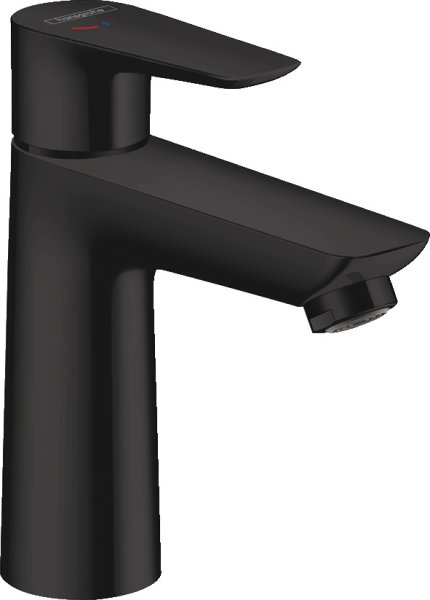 Hansgrohe Talis E Single Lever Basin Mixer 110 Coolstart without Waste - Matt Black