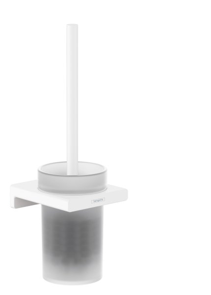 Hansgrohe Addstoris Toilet Brush Holder Wall-Mounted - Matt White