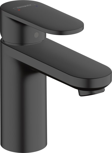 Hansgrohe Vernis Blend Single Lever Basin Mixer 100 with Pop-Up Waste Set - Matt Black