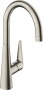 Hansgrohe Talis M51 Single Lever Kitchen Mixer 260, Single Spray Mode - Stainless Steel Finish