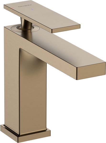 Hansgrohe Tecturis E Single Lever Basin Mixer 110 Coolstart Ecosmart+ without Waste Set - Brushed Bronze