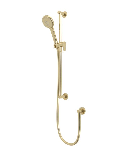 Tavistock Round Shower Kit - Brushed Brass