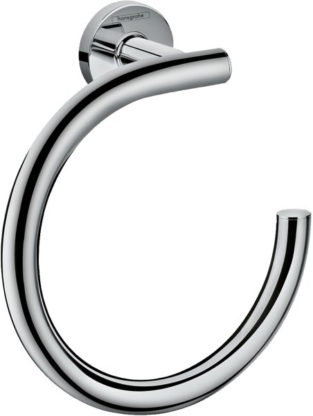 Hansgrohe Logis Universal Towel Ring - Chrome