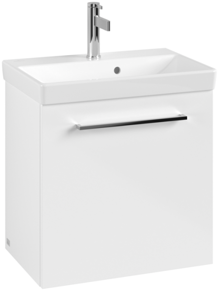 Villeroy & Boch Avento 500mm 1 Right Hand Door Vanity Unit - Brilliant White