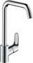 Hansgrohe Focus M41 Single Lever Kitchen Mixer 260 for Vented Hot Water Cylinders, Single Spray Mode - Chrome