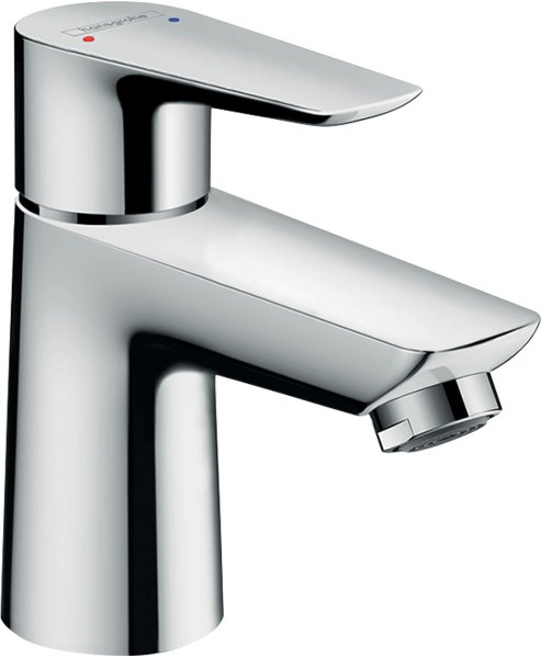 Hansgrohe Talis E Single Lever Basin Mixer 80 for Vented Hot Water Cylinders with Pop-Up Waste