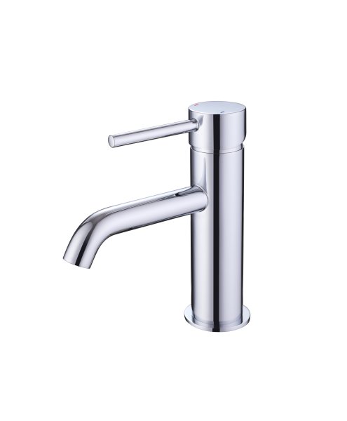 The White Space Pin Lux Mono Basin Mixer - Chrome