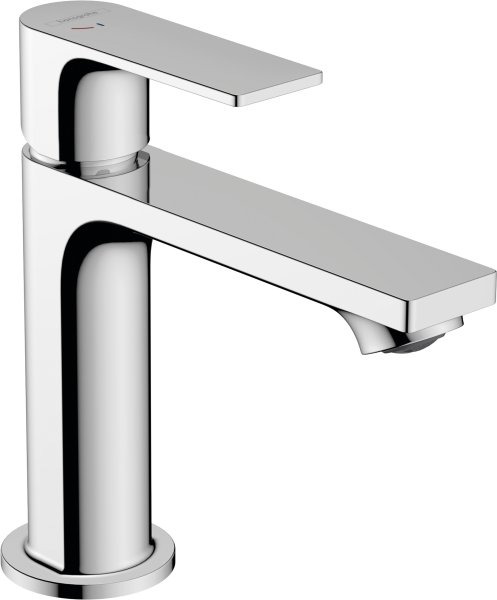 Hansgrohe Rebris E Single Lever Basin Mixer 110 Coolstart with Metal Pop-Up Waste Set