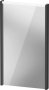 Duravit D-Code 400mm x 700mm Illuminated Mirror - Matt Graphite