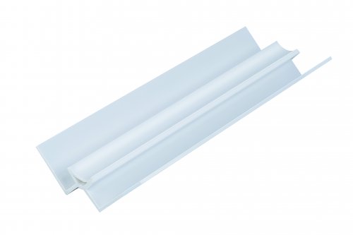 Zest Pvc Internal Corner Trims for Use 1000/10mm Panels - 2400mm x 11mm - White