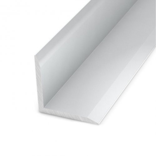 Zest Pvc Internal Corner Trims for Use 1000/10mm Panels - 2400mm x 11mm - Silver