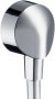 Hansgrohe Fixfit Wall Outlet E with Non-Return Valve - Chrome