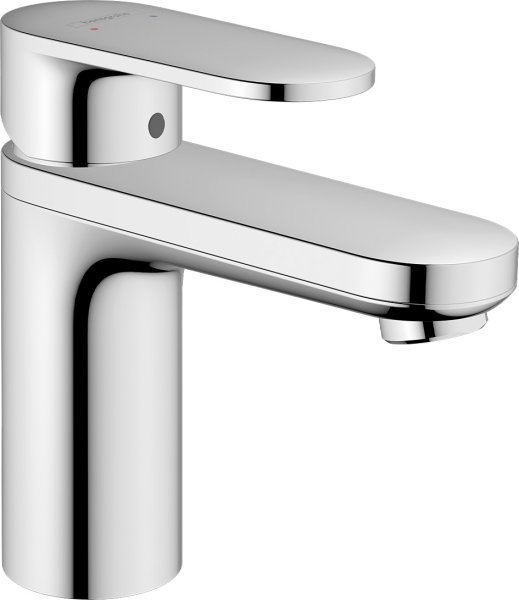 Hansgrohe Vernis Blend Single Lever Basin Mixer 100 with Isolated Water Conduction & Pop-Up Waste Set