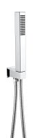 The White Space Square Shower Handset Wall Bracket - Chrome