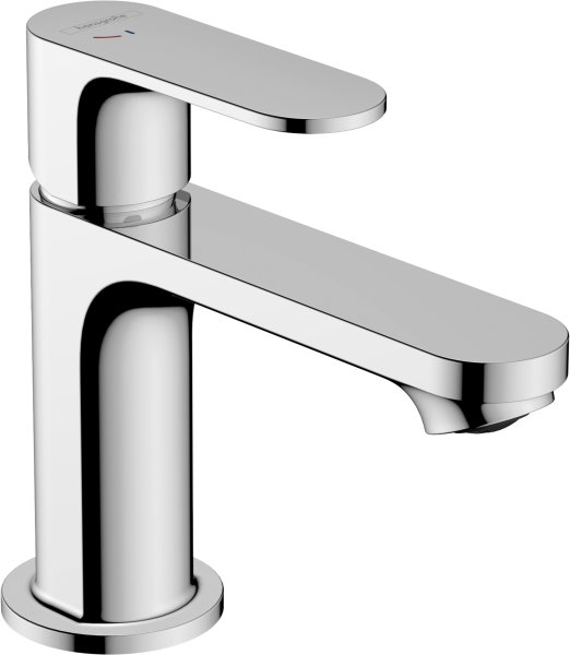 Hansgrohe Rebris S Single Lever Basin Mixer 80 Coolstart Ecosmart+ with Pop-Up Waste Set