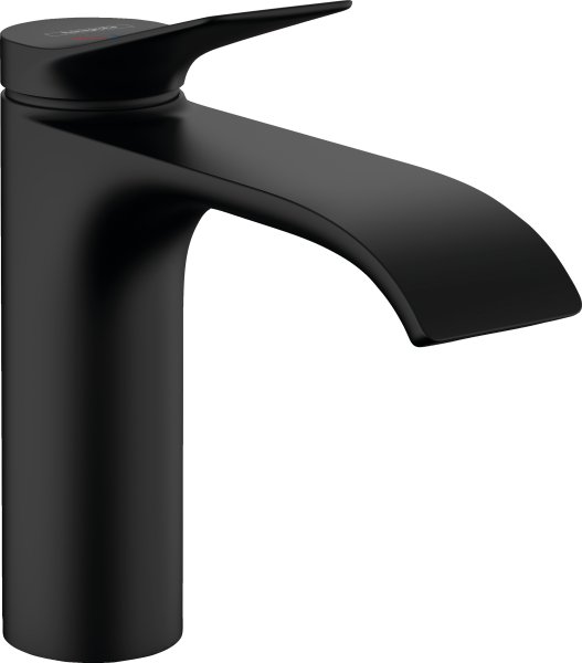 Hansgrohe Vivenis Single Lever Basin Mixer 110 Coolstart without Waste Set - Matt Black