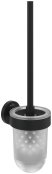 Villeroy & Boch Elements Tender Toilet Brush Set - Matt Black