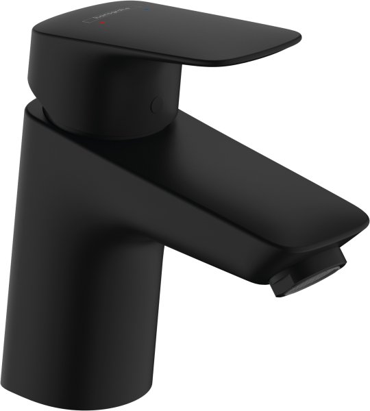 Hansgrohe Logis Single Lever Basin Mixer 70 without Waste - Matt Black