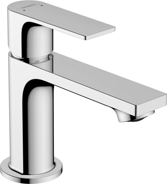 Hansgrohe Rebris E Single Lever Basin Mixer 80 with Pop-Up Waste Set