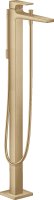 Hansgrohe Metropol Single Lever Bath Mixer Floor Standing with Lever Handle - Brushed Bronze