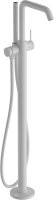 Hansgrohe Tecturis S Single Lever Bath Mixer Floor-Standing - Matt White