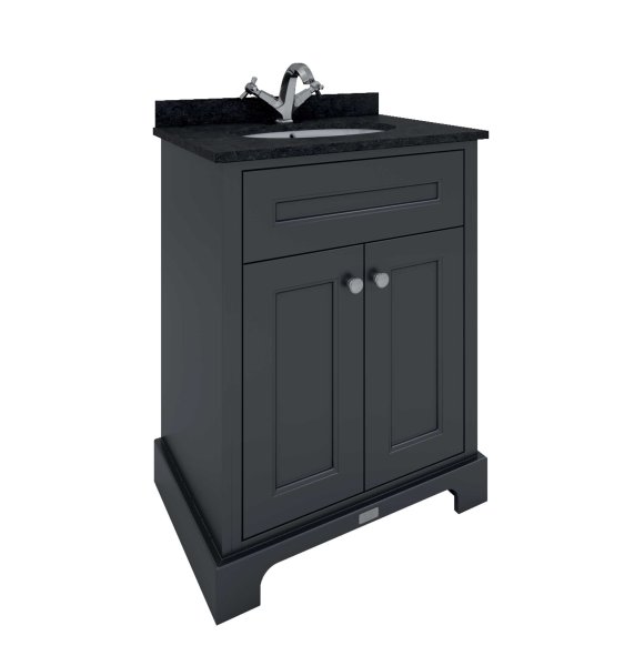 RAK Washington 600mm Vanity Unit - Black