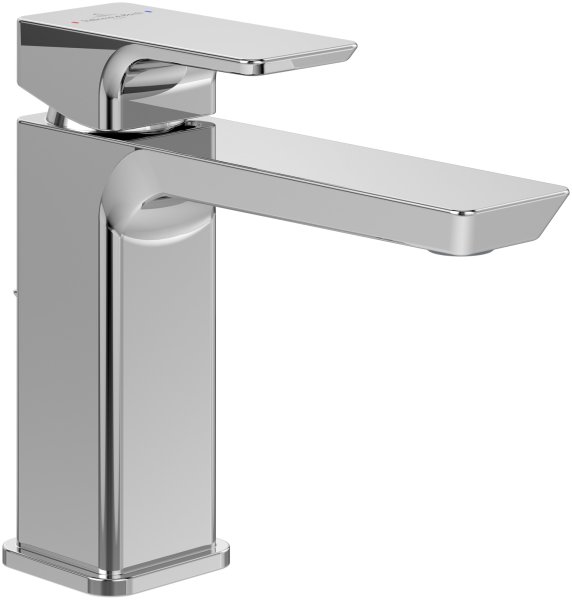 Villeroy & Boch Subway 3.0 Single-Lever Basin Mixer with Pop-Up Waste - Chrome