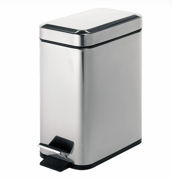 Origins Living Pedal Bin Rectangular - Polished