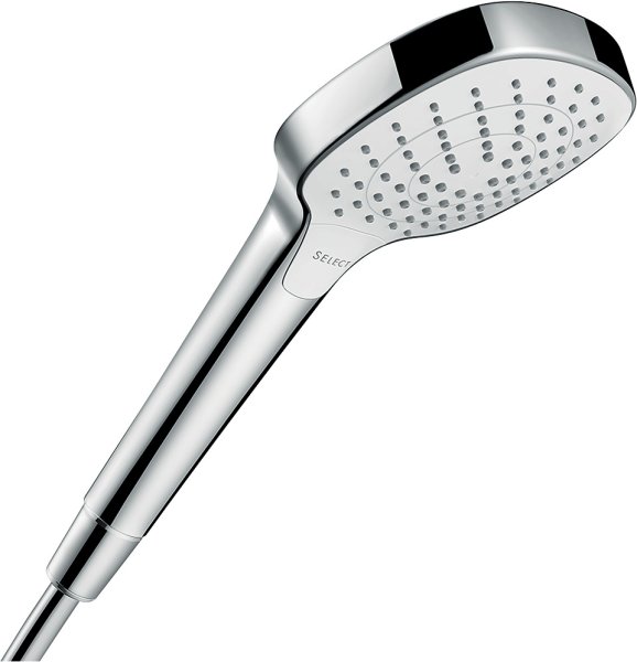 Hansgrohe Croma Select E Hand Shower 110 Vario - White/Chrome