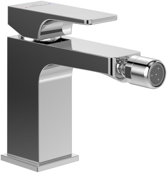 Villeroy & Boch Architectura Square Bidet Mixer - Chrome