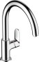 Hansgrohe Vernis Blend M35 Single Lever Kitchen Mixer 210 with Swivel Spout - Chrome