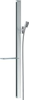 Hansgrohe Unica Shower Rail E 90cm with Isiflex Shower Hose 160cm - Chrome