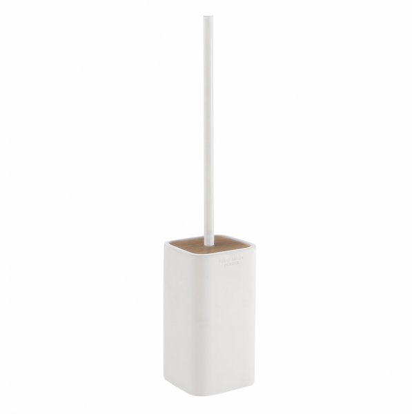 Origins Living Ninfea Toilet Brush - White/Bamboo