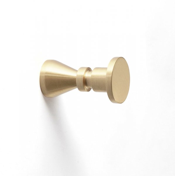 Origins Living Wilson Hook - Brushed Brass