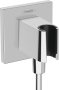 Hansgrohe Fixfit E Wall Outlet with Shower Holder - Chrome