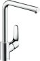 Hansgrohe Focus M41 Single Lever Kitchen Mixer 280 Ecosmart, Single Spray Mode - Chrome