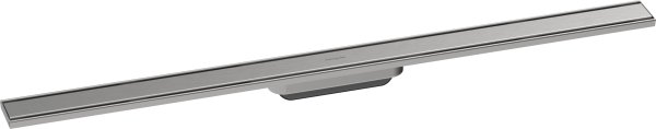 Hansgrohe Raindrain Original Finish Set Shower Drain 1000mm - Brushed Stainless Steel